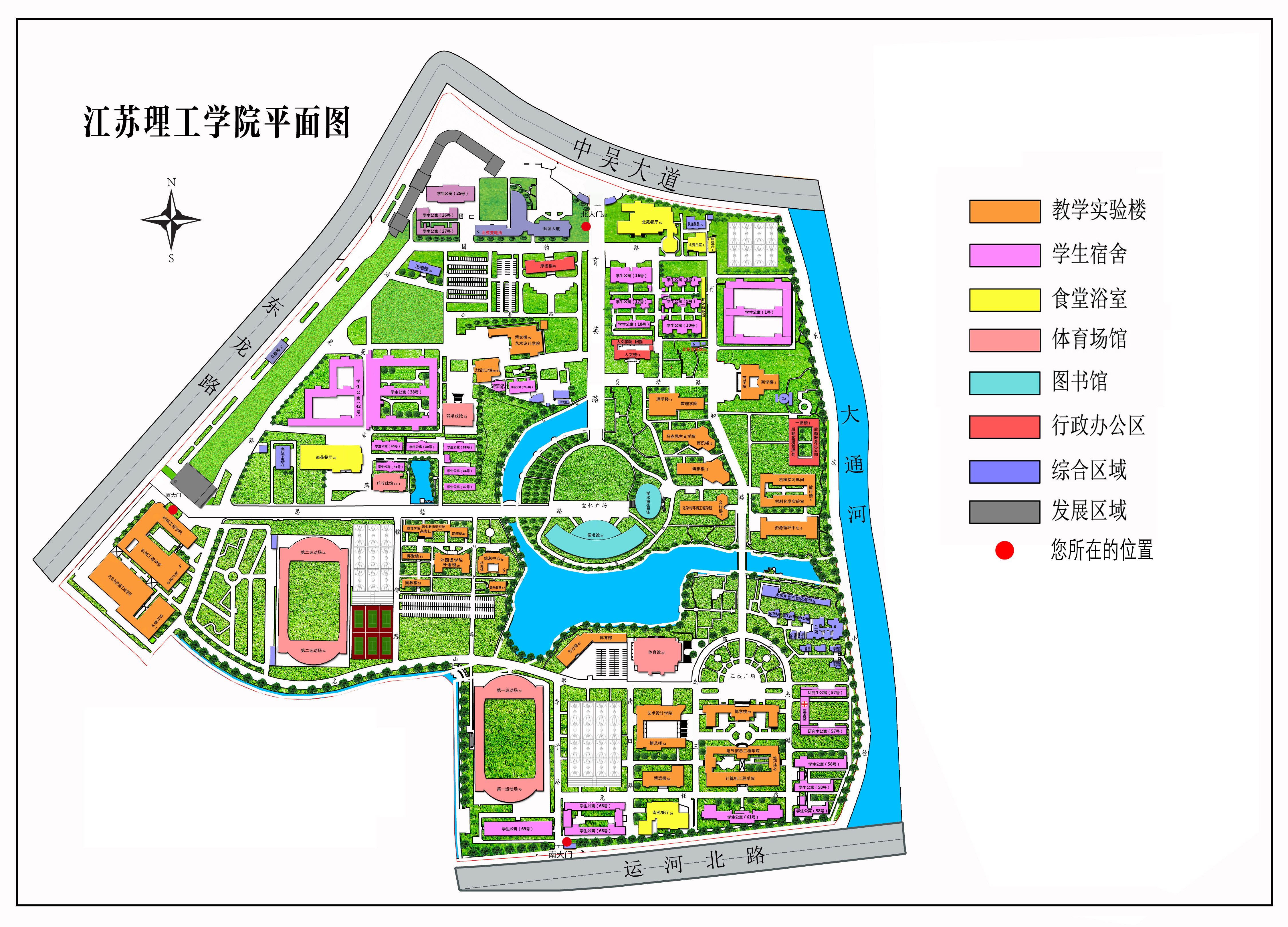 江西环境工程学院地图图片
